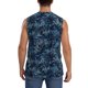 thumbnail image 4 of Fotbe Hawaiian Style Men's Camiseta sin Mangas Estampada para Hombres, Playera Casual para Gimnasio, Entrenamiento, Playa-Large, 4 of 7