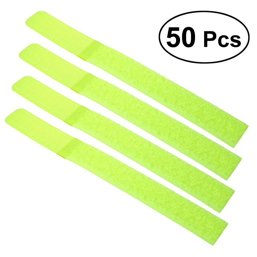 50 pcs Useful Cable Tie Straps Keeper Wrapper Wire Winder for Work 