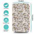 thumbnail image 5 of Washable Rubber Sunflower Cute Floral Dish Drying Mats for Kitchen Counter Home Large Coffee Bar Pad Accessories and Decor for Utensils Stemware 19.5''x12'', 5 of 7