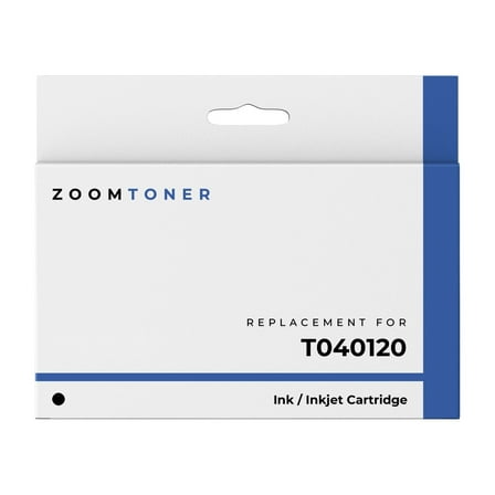 Zoomtoner Compatible with Epson T040120 Ink / Inkjet Cartridge - Regular Yield - Black