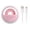 Pink, variant on Led Clip-On Ring Fill Light, Rechargeable 3-Level Dimmable Portable Light For Phones Tablets Streaming Video Conference Makeup Selfies Tiktok