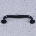 thumbnail image 4 of Flat Black Modern Door Knob Solid Two Holes Cabinet Handle Drawer Pulls for Home Kitchen, 4 of 6