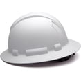 thumbnail image 5 of Ridgeline White Graphite Pattern Full Brim Hard Hat, Four Point Adjustable Ratchet Suspension, 5 of 8