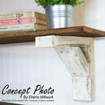 thumbnail image 6 of Ekena Millwork 3 1/2"W x 10"D x 14"H Vintage Farmhouse Bracket, Barnwood Decor Collection, Driftwood Blue, 6 of 8