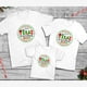 thumbnail image 2 of Camiseta familiar 2024 Conjuntos familiares a juego para Navidad Conjunto festivo Mamá Papá Niños Bebé Camisetas a juego Mono, 2 of 5