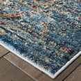 thumbnail image 3 of Sphinx Empire Area Rug 4440L Blue Medallion Leaves 2' 3" x  7' 6" Rectangle, 3 of 3
