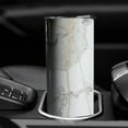 thumbnail image 3 of 20 OZ Skinny Tumbler Marble Modern Geometric Flowers Abstract Double Wall Travel Mug with Lid and Straw,Stainless Steel Vacuum Insulated Cafe Tumblers Gifts for Fathers Husband, 3 of 7
