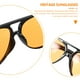 thumbnail image 3 of KAKOWELY Gafas de sol vintage de los años 70 con montura y lentes tintadas, protección UV, 3 of 4