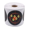 thumbnail image 2 of Splatter 100Pcs Roll Splatter Target Sticker Strong Adhesive Shooting Splatter Targets Stickers Splatterburst Targets 7.5cm Diameter, 2 of 8