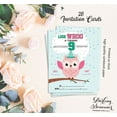 thumbnail image 5 of Darling Souvenir Green Birthday Invitation Card Printable Fill or Write In Blank Invites Party Supplies Pack Of 28 5 x 7 Inches, 5 of 5