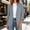 Gray, variant on Naotn Blazer Jackets for Women Dressy Business Long Sleeve Turndown Collar Coat Outwear Casual Office Work Button Suit Jackets with Pockets