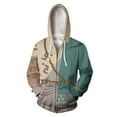 thumbnail image 2 of Game Zelda 3D Digital Printing Hooded Sweatshirt Loose Men's Sweatshirt, 2 of 9