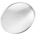thumbnail image 1 of Round Stainless Steel Pizza Pan With Holes Mesh Pizza Baking Screen Pizza Tray, 1 of 8