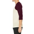 thumbnail image 2 of Hat and Beyond Men's Baseball Raglan 3/4 Sleeve Plain Jersey Team Uniform Athletic T-Shirts, 2 of 7