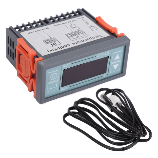 Controlador de incubadora Digital, controlador de temperatura Digital de calefacción y refrigeración, termostato para congeladores de incubadora, AC220V