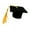 F, variant on Guozer 3Pcs Mini Graduation Cap for Wine Bottle Decoration Doll Decor Hat for Graduation Party Graduation Party Decoration & Graduation Supplies