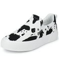 thumbnail image 7 of Womens Slip on Sneakers Comfortable Walking Shoes in Cow Pattern, 7 of 7