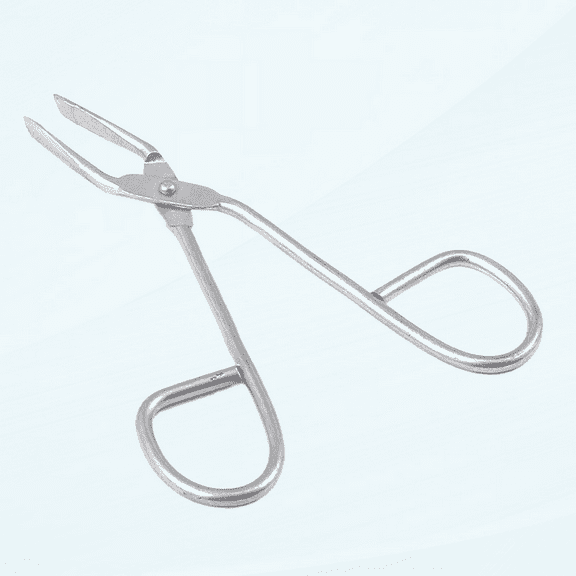 SLANT SCISSOR TWEEZERS, 0.03 POUND by