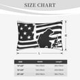 thumbnail image 4 of Xecao Memorial Day1 for Decorative Throw Pillow Case for Couch,Sofa or Bed Set,Pillow Cover for Sofa Home Decor Ideal Gift(Pillow core not included)-14"x20", 4 of 6