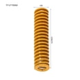 thumbnail image 3 of Die Spring, Extra Light Load OD 12mm ID 6mm 2pcs Mould Spring Yellow  For Stamping Dies For Metal Die-casting Dies For Plastic Dies, 3 of 8