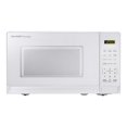 0.7 cu. ft. 700W Sharp White Carousel Countertop Microwave Oven