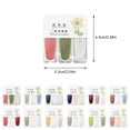 thumbnail image 3 of 3-Pack Water-Based Air-Dry Nail Polish, V11 Gray & Blue - Water Based Non‑Peel Nail Polish Set for Girls & Kids, Quick Drying Opaque & Glitter Colors, 12Ml, Nail Polish Easter Moth Makeup Organizers, 3 of 5