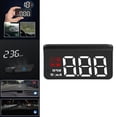 thumbnail image 4 of Práctico velocímetro digital HUD con pantalla frontal de satélite de 3,5 " Kmh para proyector de parabrisas  de motocicleta Zulema  Encabezar pantalla, 4 of 8
