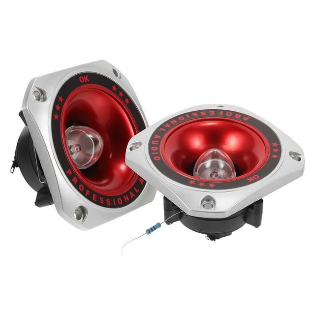 OULII 2Pcs Portable Horn Tweeter Multi-Use Audio Accessory for Flexible Installation