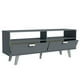 thumbnail image 4 of Mueble Mesa Para Tv Rack Madesa Oslo Hasta 55 Gris 01, 4 of 6