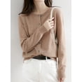 thumbnail image 6 of Womens Long Sleeve Button Up Knit Cardigan Light-Bodied 2026 Crewneck Button Down Sweaters for Women XXL, 6 of 7