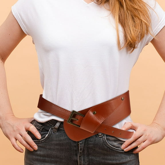 SOPOTUTU Decorative Belt Wide Cinch Belt Women Casual Outings Formal Events Party Occasions 1Pack