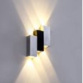 thumbnail image 2 of Aplique creativo LED aluminio 6w luz blanca cálida Xemadio GX-055, 2 of 6