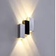 thumbnail image 1 of Lámpara de pared 6 LED Interior 6W Lámpara decorativa Moderna creativa Diseño de iluminación original Luces de aluminio para dormitorio Hogar Pasillo Sala de estar Escalera Oficina Blanco cálido Adepaton GX-055, 1 of 5