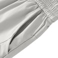thumbnail image 5 of BADHUB Boys Girls Capris Straight Leg Parachute Pants Quick Dry Lightweight Summer Knee Length Pants with Pockets Gray 15 Years, 5 of 6