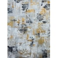 thumbnail image 2 of Chapman, Marcy 11x14 Gold Ornate Wood Framed with Double Matting Museum Art Print Titled - Silver Gray Gold Abstract, 2 of 4