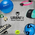 thumbnail image 4 of URBNFit Exercise Ball - Yoga Ball for Workout Pregnancy Stability - AntiBurst Swiss Balance Ball with Pump, 65M, Pink, 4 of 9