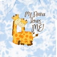 thumbnail image 4 of Inktastic My Nana Loves Me Boys or Girls Baby Bodysuit, 4 of 5