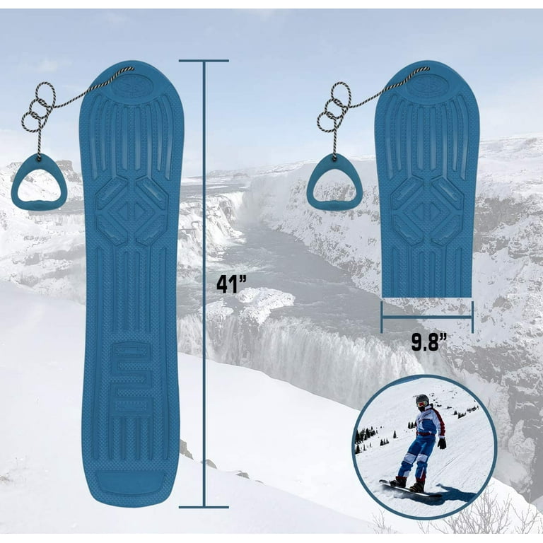 Wham-O Snowboogie Snowboard 105 | Single Rider Snow Board