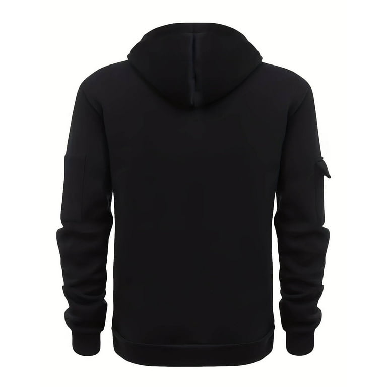 BXINGOHAI Mens Sparkle Hoodies Sweatshirt Solid Cotton