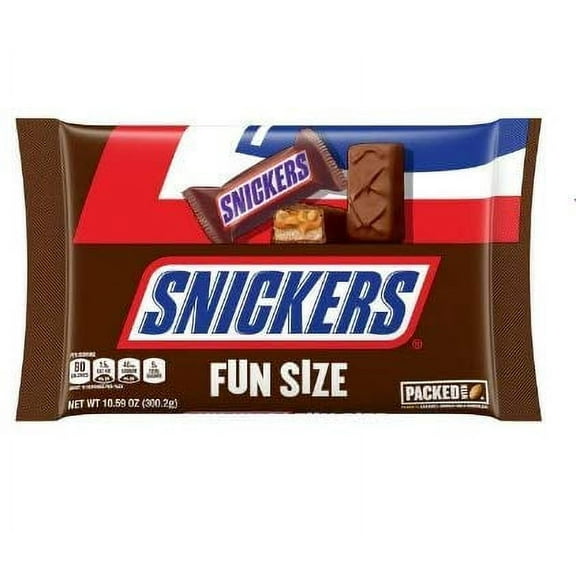 Snickers Fun Size Chocolate Bars, 10.59 Oz (2 Pack)