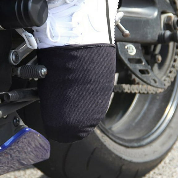 FOMIYES Motorbike Shoes Cover Windproof Anti Scratch Adjustable for Cycling