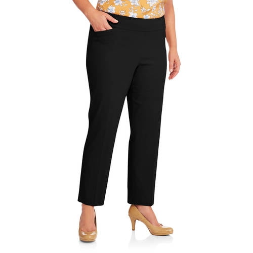 Women's Plus Millennium Pull On Pants - Walmart.com