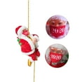 thumbnail image 3 of Adornos Navideños Fiudx Papá Noel Escalada Eléctrica Colgando, 3 of 5