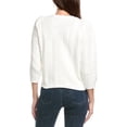 thumbnail image 2 of Michael Stars womens  Lenora Sweater, m, White, 2 of 3