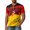Yellow, variant on 2026 Soccer Cup Retro Jersey Henley for Men, Short Sleeve Button Neck Graphic Tee with Country Flag & Ball Print for Game Day & Summer Casual Blue L