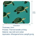 thumbnail image 5 of Turtle Printed Square Desk Pad Mouse Pad Desk Mat Non-Slip Rubber Bottom – 8.3x9.8 Inch – Suitable for Office and Gaming, 5 of 6
