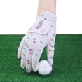 thumbnail image 4 of Wosthever 1 par de guantes de Golf para mujer, cubierta de mano cómoda y transpirable, accesorios de protección fiables, accesorio deportivo Golf, 4 of 6