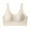 White, variant on Fancifize Women Travel Bras Wirefree Quick Dry Sport Bra Control Lightweight Yoga Bras For Long Flights Hiking