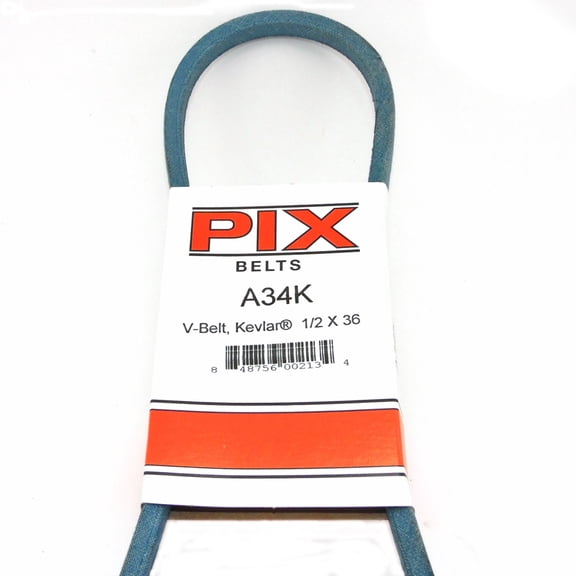 Pix A34K Kevlar Snowblwoer Belt Compatible With John Deere M82612, M45491