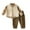 White, variant on LYMAYTER Baby Kids Boys Denim Vest Outfits 3PCS Toddler Spring Fall Plaid Shirt Long Trousers Set for 9M-6 Years
